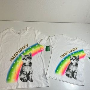 Way to Celebrate! ST Patrick’s Day Graphic Tee Girls XS (4-5) / XXL (18)